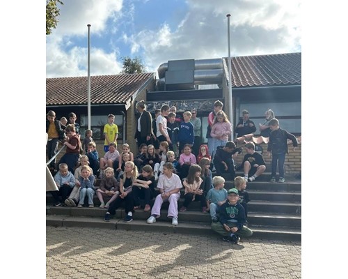 Bangsbostrand-Gærum SKole løber for Red Barnet