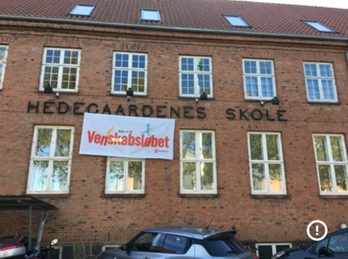 Hedegårdenes Skole løber for Red Barnet