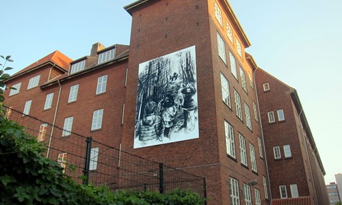 Vesterbro Ny Skole løber for Red Barnet