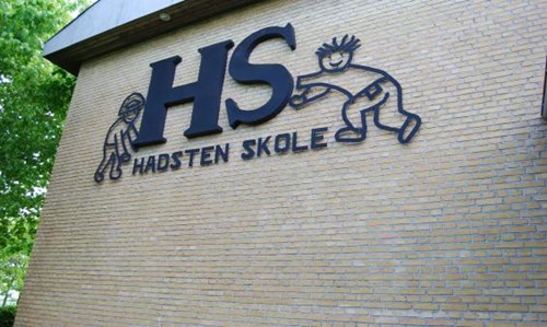 Hadsten Skole løber for Red Barnet