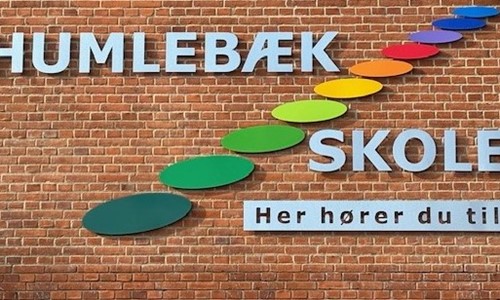 Humlebæk skole løber for Red Barnet